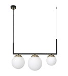 Milagro Lampa wisząca SPARTA BLACK / GOLD 3xE14 MLP6498 Milagro Lampa wisząca SPARTA BLACK / GOLD 3xE14 MLP6498