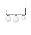 Milagro Lampa wisząca SPARTA BLACK / GOLD 3xE14 MLP6498 Milagro Lampa wisząca SPARTA BLACK / GOLD 3xE14 MLP6498