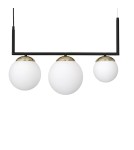 Milagro Lampa wisząca SPARTA BLACK / GOLD 3xE14 MLP6498 Milagro Lampa wisząca SPARTA BLACK / GOLD 3xE14 MLP6498