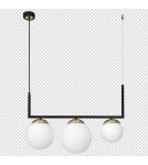 Milagro Lampa wisząca SPARTA BLACK / GOLD 3xE14 MLP6498 Milagro Lampa wisząca SPARTA BLACK / GOLD 3xE14 MLP6498