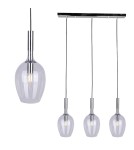 Milagro Lampa wisząca TANGO CLEAR 3xE14 ML6164 Milagro Lampa wisząca TANGO CLEAR 3xE14 ML6164