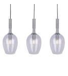 Milagro Lampa wisząca TANGO CLEAR 3xE14 ML6164 Milagro Lampa wisząca TANGO CLEAR 3xE14 ML6164