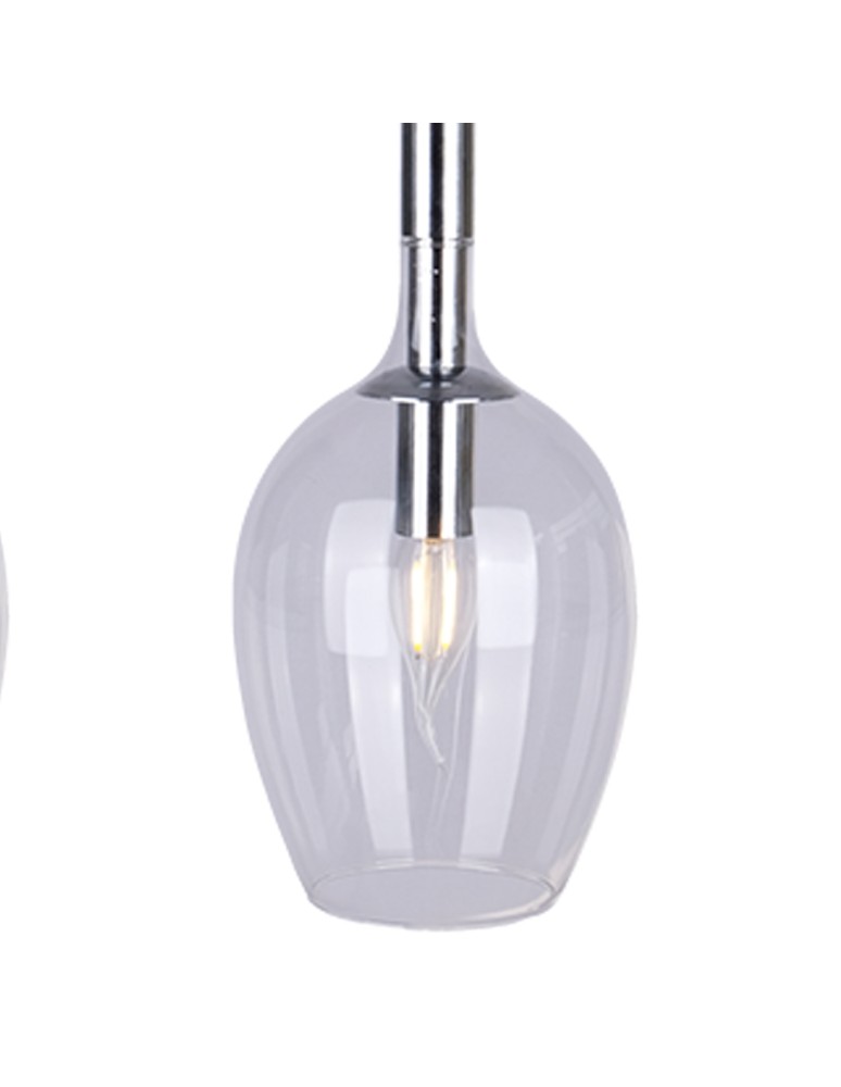 Milagro Lampa wisząca TANGO CLEAR 3xE14 ML6164 Milagro Lampa wisząca TANGO CLEAR 3xE14 ML6164