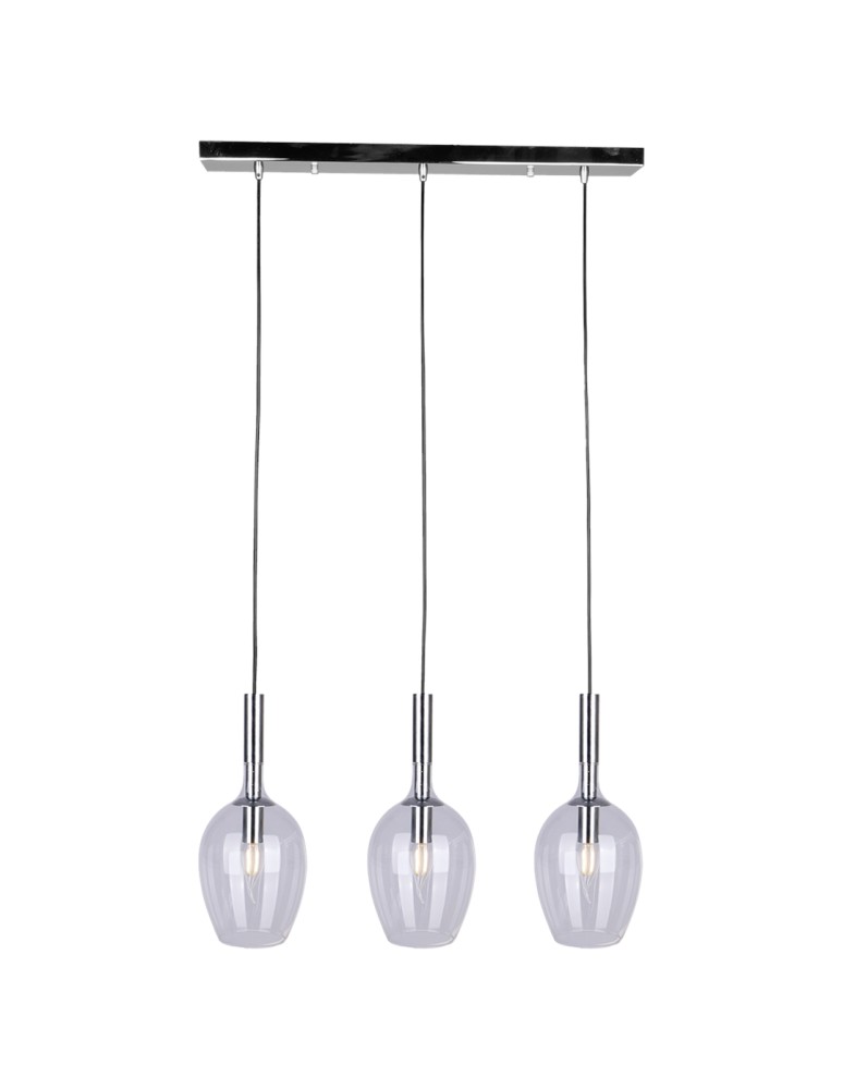 Milagro Lampa wisząca TANGO CLEAR 3xE14 ML6164 Milagro Lampa wisząca TANGO CLEAR 3xE14 ML6164