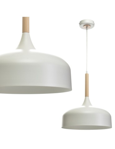 Milagro Lampa wisząca TAYLOR WHITE 1xE27 60W MLP6217