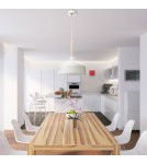 Milagro Lampa wisząca TAYLOR WHITE 1xE27 60W MLP6217 Milagro Lampa wisząca TAYLOR WHITE 1xE27 60W MLP6217