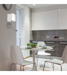 Milagro Kinkiet NAPOLI WHITE/CHROME 1xE27 + 1W LED ML63600 Milagro Kinkiet NAPOLI WHITE/CHROME 1xE27 + 1W LED ML63600