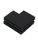 Akcesoria do szynoprzewodów magnetycznych - Milagro Narożnik natynk dół L MAGNETIC TRACK ML6736 - product 2