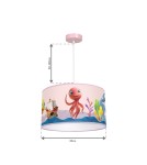 Milagro Lampa wisząca OŚMIORNICA LOLA MiniMini 1xE27 MLP6801 Milagro Lampa wisząca OŚMIORNICA LOLA MiniMini 1xE27 MLP6801
