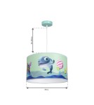 Milagro Lampa wisząca DELFINKA FINKA MiniMini 1xE27 MLP6802 Milagro Lampa wisząca DELFINKA FINKA MiniMini 1xE27 MLP6802
