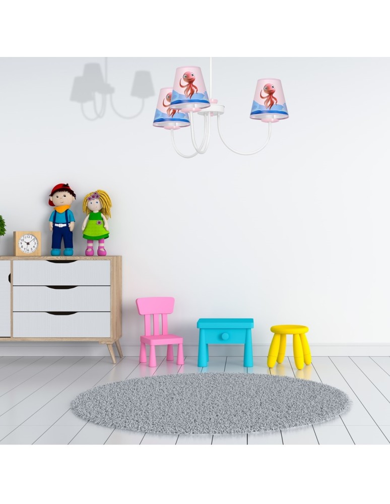 Milagro Żyrandol OŚMIORNICA LOLA MiniMini 3xE14 MLP6810 Milagro Żyrandol OŚMIORNICA LOLA MiniMini 3xE14 MLP6810