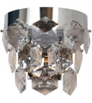 Kinkiety glamour - Milagro Kinkiet GRACE CHROME 2xE14 ML6934 - product 2
