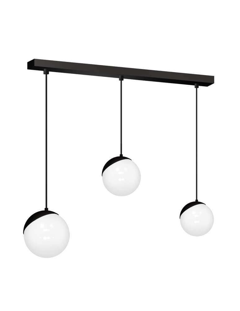 Milagro Lampa wisząca SFERA BLACK 3xE14 MLP7237 Milagro Lampa wisząca SFERA BLACK 3xE14 MLP7237