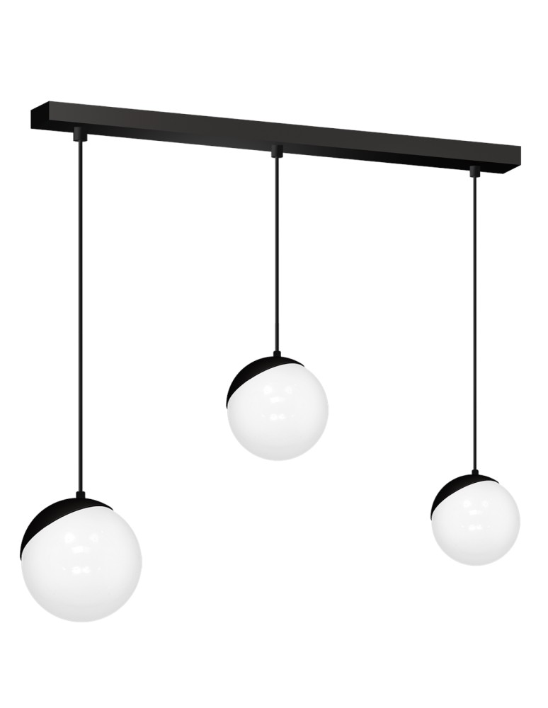 Milagro Lampa wisząca SFERA BLACK 3xE14 MLP7237 Milagro Lampa wisząca SFERA BLACK 3xE14 MLP7237