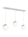 Milagro Lampa wisząca SFERA WOOD 3xE14 MLP7236