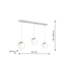 Kategorie produktów - Milagro Lampa wisząca SFERA WOOD 3xE14 MLP7236 - product 5