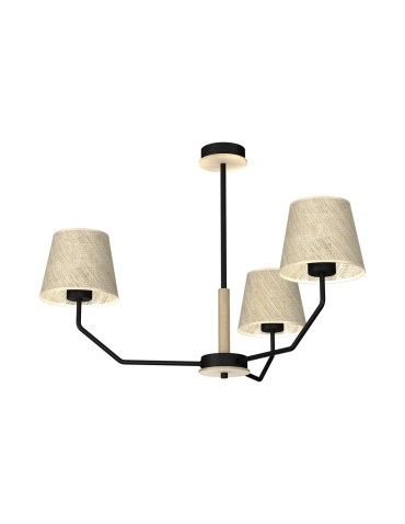 Milagro Lampa wisząca ETNA Black 3xE27 MLP7276