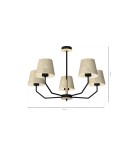 Kategorie produktów - Milagro Lampa wisząca ETNA Black 5xE27 MLP7277 - product 7