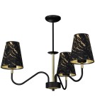 Kategorie produktów - Milagro Lampa wisząca HERMES Black/Gold 3xE27 MLP7281 - product 2