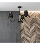 Kategorie produktów - Milagro Lampa wisząca HERMES Black/Gold 3xE27 MLP7281 - product 4