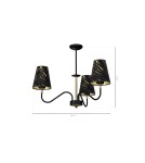 Kategorie produktów - Milagro Lampa wisząca HERMES Black/Gold 3xE27 MLP7281 - product 7
