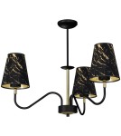 Kategorie produktów - Milagro Lampa wisząca HERMES Black/Gold 3xE27 MLP7281 - product 8