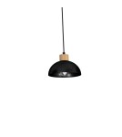 Milagro Lampa wisząca ERIK Black/Wood 5xE27 MLP7227 Milagro Lampa wisząca ERIK Black/Wood 5xE27 MLP7227
