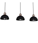 Milagro Lampa wisząca ERIK Sawn black/Patinated wood 3XE27 MLP7640 Milagro Lampa wisząca ERIK Sawn black/Patinated wood 3XE27 MLP7640