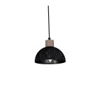 Milagro Lampa wisząca ERIK Sawn black/Patinated wood 3XE27 MLP7640 Milagro Lampa wisząca ERIK Sawn black/Patinated wood 3XE27 MLP7640