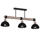 Milagro Lampa wisząca ERIK Sawn black/Patinated wood 3XE27 MLP7640 Milagro Lampa wisząca ERIK Sawn black/Patinated wood 3XE27 MLP7640