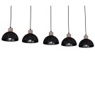 Milagro Lampa wisząca ERIK Sawn black/Patinated wood 5XE27 MLP7641 Milagro Lampa wisząca ERIK Sawn black/Patinated wood 5XE27 MLP7641