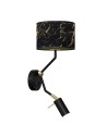 Milagro Kinkiet SENSO Black/Gold 1xE27 + 1x mini GU10 MLP7291