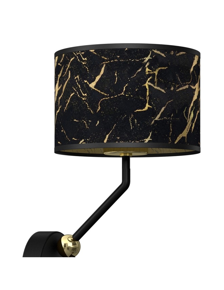 Milagro Kinkiet SENSO Black/Gold 1xE27 + 1x mini GU10 MLP7291 Milagro Kinkiet SENSO Black/Gold 1xE27 + 1x mini GU10 MLP7291