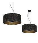 Milagro Lampa wisząca SENSO Black/Gold 3xE27 MLP7298 Milagro Lampa wisząca SENSO Black/Gold 3xE27 MLP7298
