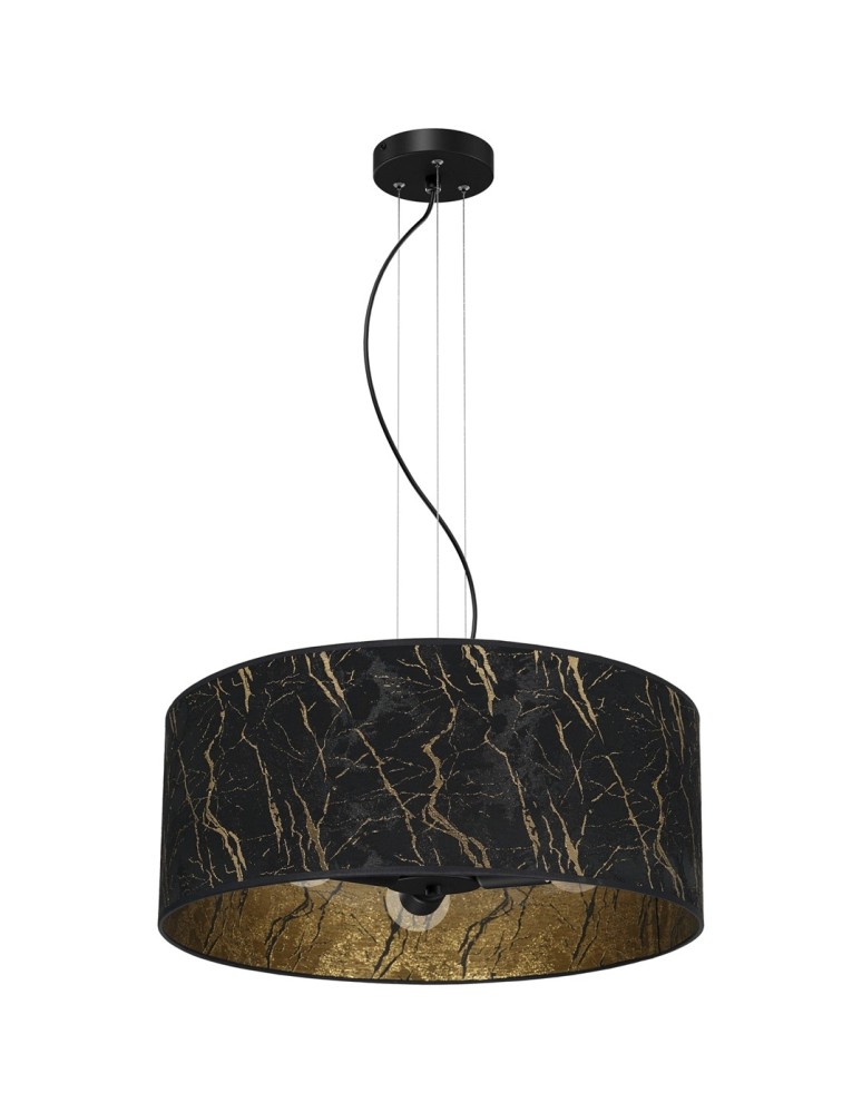 Milagro Lampa wisząca SENSO Black/Gold 3xE27 MLP7298 Milagro Lampa wisząca SENSO Black/Gold 3xE27 MLP7298