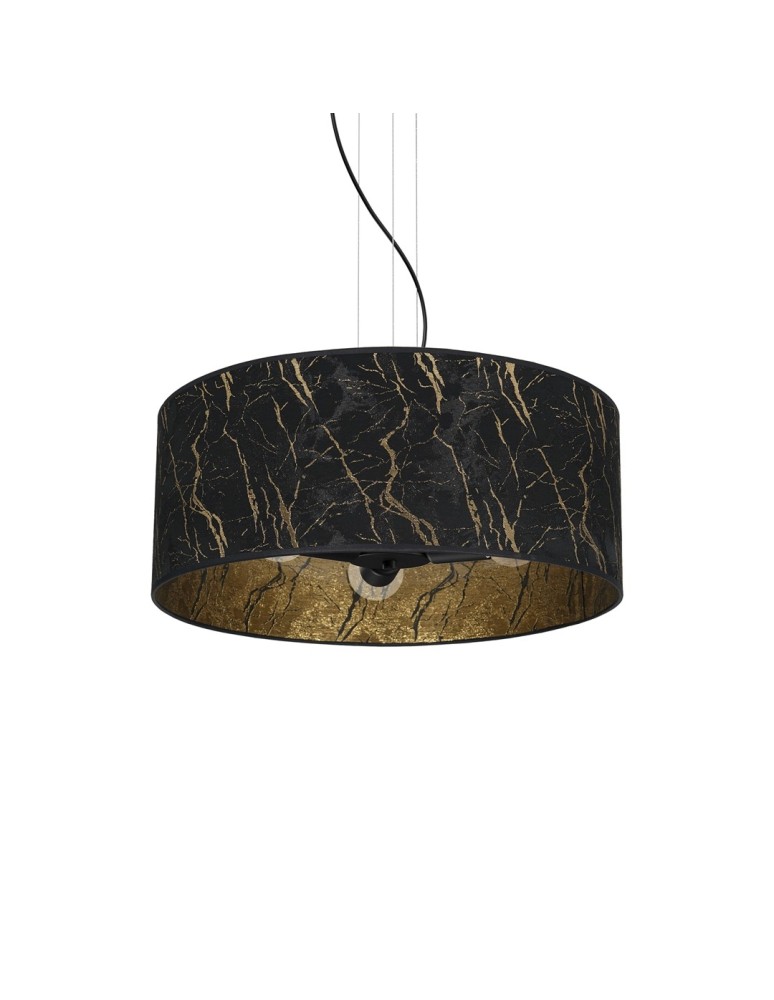Milagro Lampa wisząca SENSO Black/Gold 3xE27 MLP7298 Milagro Lampa wisząca SENSO Black/Gold 3xE27 MLP7298