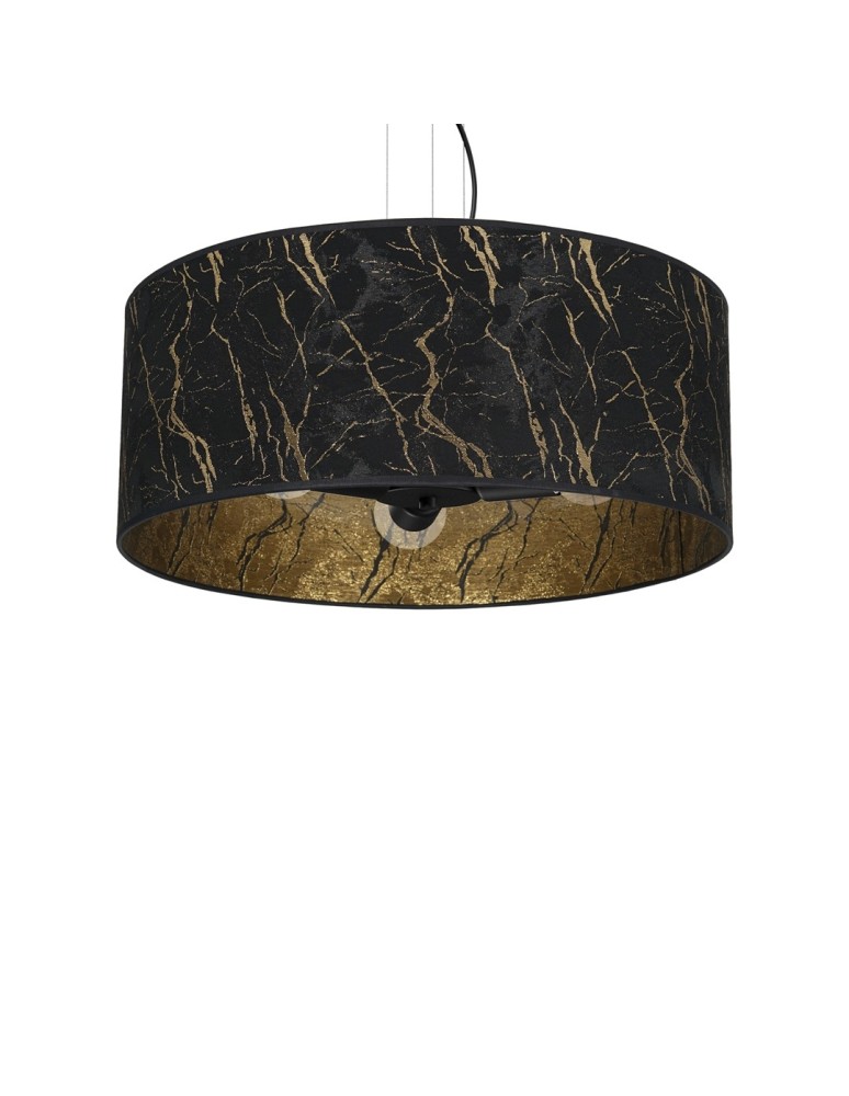 Milagro Lampa wisząca SENSO Black/Gold 3xE27 MLP7298 Milagro Lampa wisząca SENSO Black/Gold 3xE27 MLP7298