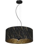 Milagro Lampa wisząca SENSO Black/Gold 3xE27 MLP7298 Milagro Lampa wisząca SENSO Black/Gold 3xE27 MLP7298