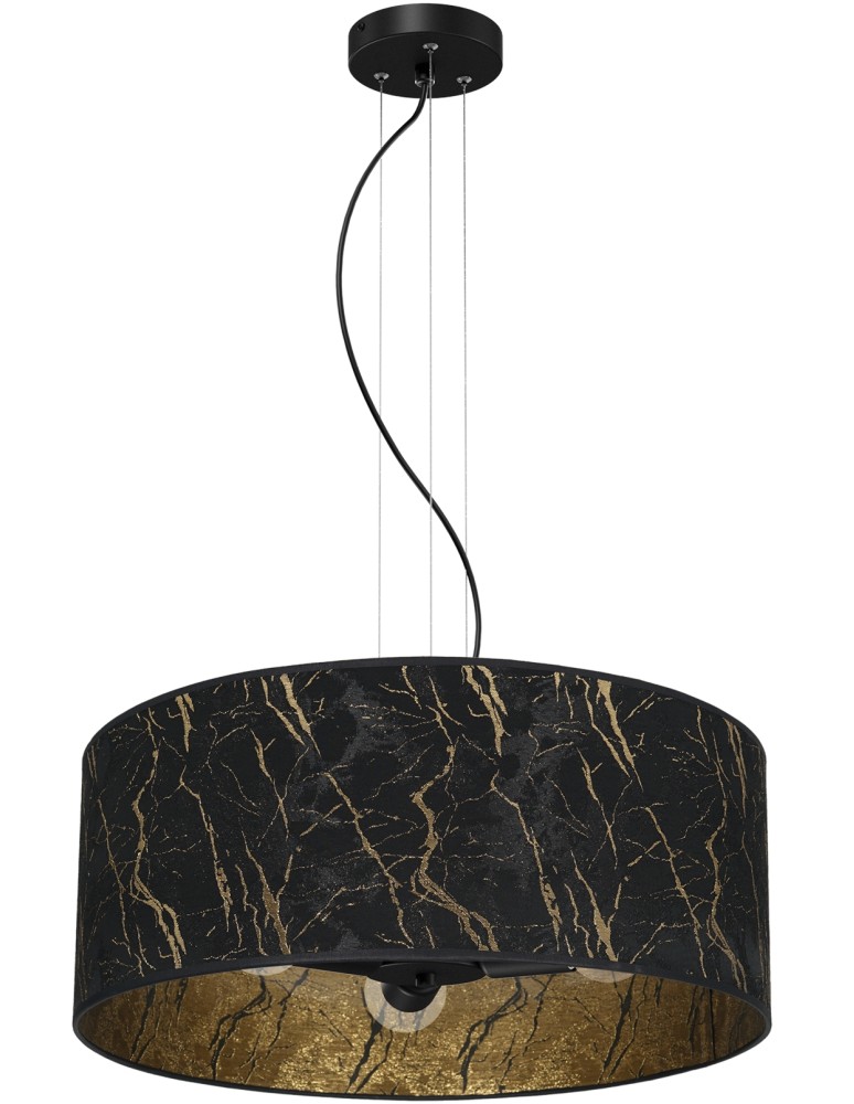 Milagro Lampa wisząca SENSO Black/Gold 3xE27 MLP7298 Milagro Lampa wisząca SENSO Black/Gold 3xE27 MLP7298