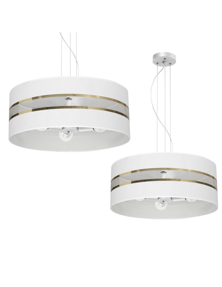 Milagro Lampa Wisząca ULTIMO WHITE 3xE27 MLP7353
