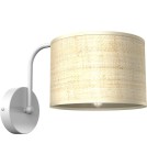 Milagro Kinkiet MARSHALL WHITE / RATTAN 1xE27 MLP7482 Milagro Kinkiet MARSHALL WHITE / RATTAN 1xE27 MLP7482