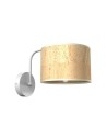 Milagro Kinkiet CORK White/Cork 1xE27 MLP7515