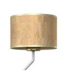 Milagro Kinkiet CORK White/Cork 1xE27 + Mini GU10 MLP7516 Milagro Kinkiet CORK White/Cork 1xE27 + Mini GU10 MLP7516