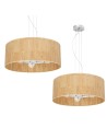 Milagro Lampa wisząca CORK White/Cork 3xE27 MLP7523