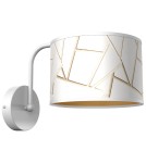 Milagro Kinkiet ZIGGY WHITE White/Gold 1xE27 MLP7561 Milagro Kinkiet ZIGGY WHITE White/Gold 1xE27 MLP7561