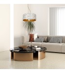 Milagro Lampa wisząca ZIGGY WHITE White/Gold 3xE27 MLP7569 Milagro Lampa wisząca ZIGGY WHITE White/Gold 3xE27 MLP7569