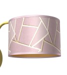 Milagro Kinkiet ZIGGY PINK Gold/Pink 1xE27 MLP7583 Milagro Kinkiet ZIGGY PINK Gold/Pink 1xE27 MLP7583