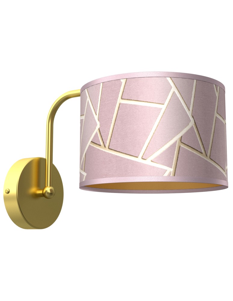 Milagro Kinkiet ZIGGY PINK Gold/Pink 1xE27 MLP7583 Milagro Kinkiet ZIGGY PINK Gold/Pink 1xE27 MLP7583