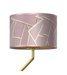 Milagro Kinkiet ZIGGY PINK Gold/Pink 1xE27 + 1x mini GU10 MLP7584 Milagro Kinkiet ZIGGY PINK Gold/Pink 1xE27 + 1x mini GU10 MLP7584