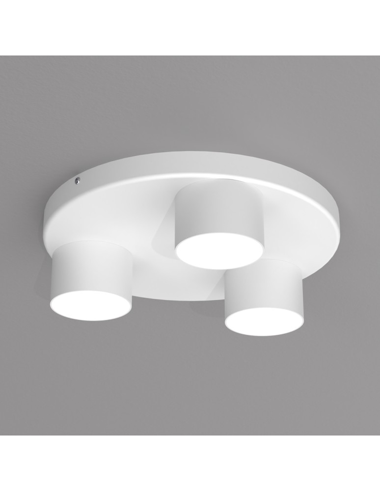 Milagro Lampa sufitowa DIXIE White 3xGX53 MLP7541 Milagro Lampa sufitowa DIXIE White 3xGX53 MLP7541